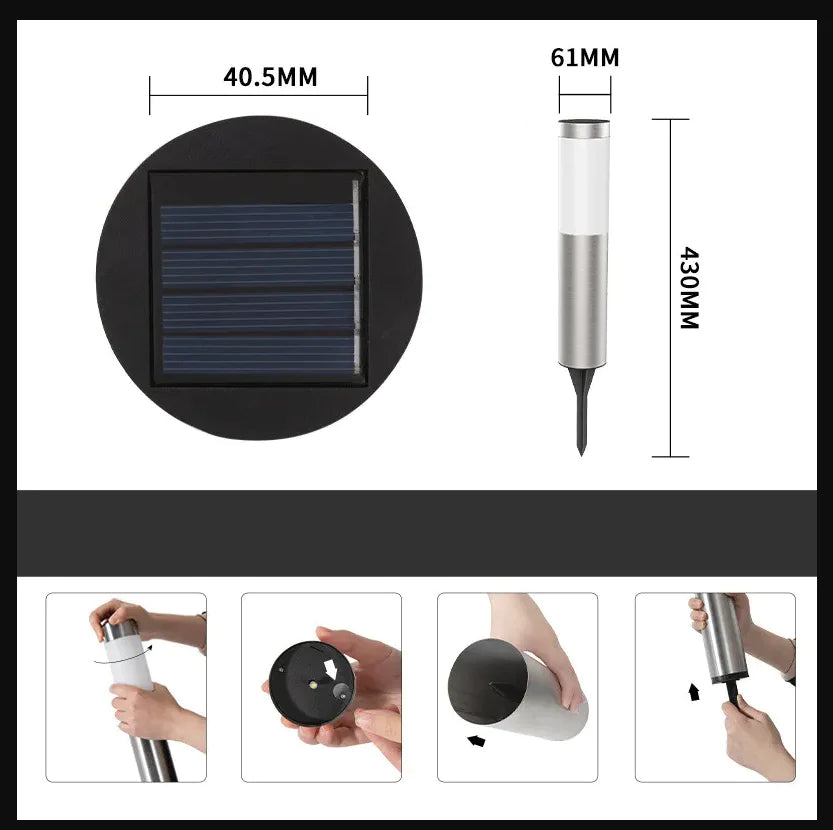 Solar Landscape Lawn Lamp